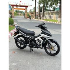 tem rời exciter 135 trắng đen lc mẫu ( Mới ) , tem 3 lớp bền màu - Decal Cao Cấp Nhất