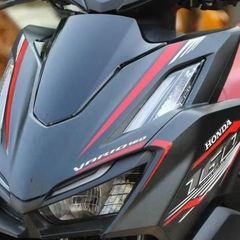 Tem rời Vario 160 đen đỏ, thiết kế đẹp mắt, in sắc nét, 3 lơp skhông bay màu MD00213 Cao Cấp