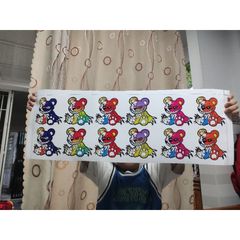 Tem Dán Sticker Gấu Quỷ Bạo Lực Ma Bé Đồng