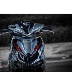 [Siêu Sale] [FreeShip] TEM RỜI mẫu mới 2022 họa tiết bắt mắt cho AirBlade 2020 xám Quyen Decal