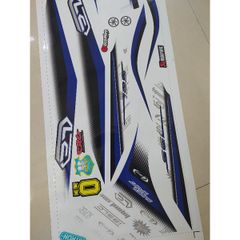 Tem Rời Exciter 135 Dán Xe Trắng
