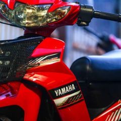 Tem Rời Dán Xe Sirius Mẫu 2014 Đỏ Đen Cực Đẹp, Hàng 3 Lớp Chất Lượng Cao Quyen Decal