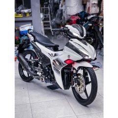 tem rời exciter 155 trắng đen mẫu mới 2023 , mẫu thịnh hành , tem 3 lớp cao cấp bền màu - Decal Cao Cấp Nhất