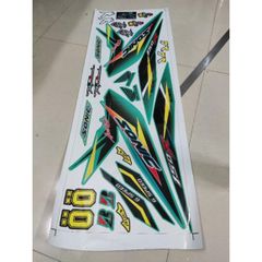 Tem Rời Honda Sonic Xanh Ngọc Lục Bảo  - Decal In Chất Lượng