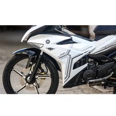 Tem Rời Ex 150 Y15ZR Trắng Phối Xám Đen  - Decal In Chất Lượng