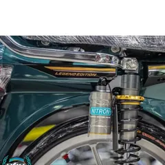 Tem rời Dream xanh lá đậm - tem Crom siêu bóng Quyen Decal