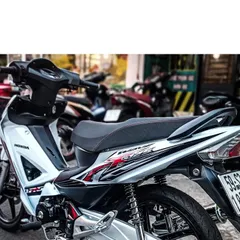 [FreeShip] [Ảnh thật] Tem rời Wave RSX 2008 - Mẫu đỏ đen nổi bật - Chuẩn From cực đẹp Quyen Decal