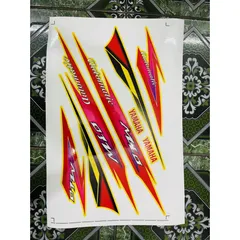 Tem Rời Dán Xe Mio Nhỏ Mẫu Vàng Đỏ Cực Đẹp, Hàng 3 Lớp Chất Lượng Cao Quyen Decal
