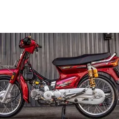 Tem Rời Dán Xe Dream Mẫu Đỏ Đen Bạc Ex5 Cực Đẹp, Hàng 3 Lớp Chất Lượng Cao Quyen Decal