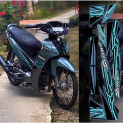Tem rời Sirius cho áo xám xanh phối đủ màu