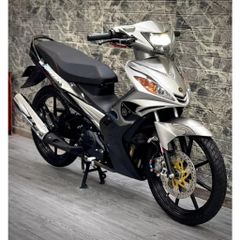 Tem Lửa Rời Ex Nhỏ 2006 Xám Đen  - Decal In Chất Lượng