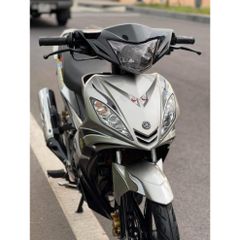 [FreeShip] [Ảnh thật] Tem rời Exciter135 - Mẫu Tem lửa bạc chữ vàng - Chuẩn From cực đẹp Quyen Decal