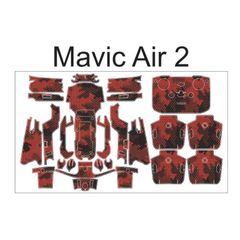Skin Decal Trang Trí Flycam Dji Mavic Air 2 - Air 2S - Dán Full Body  - Decal In Chất Lượng