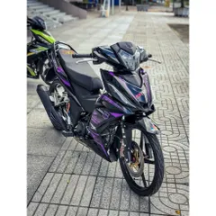 TEM DÁN RS150R WINNER V1 ĐEN TÍM - Decal Cao Cấp Nhất