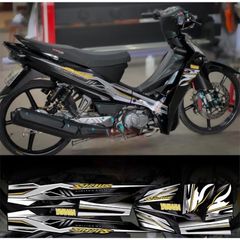 Tem rời sirius mẫu mới 2024 xe đen phối nhiều màu