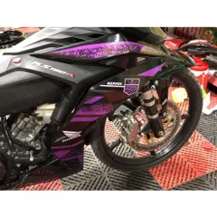 TEM DÁN RS150R WINNER V1 ĐEN TÍM - Decal Cao Cấp Nhất