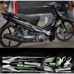 Tem rời sirius mẫu mới 2024 xe đen phối nhiều màu