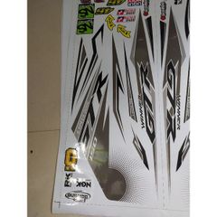 Tem Rời Honda Winner 150 GTR Trắng Đen
