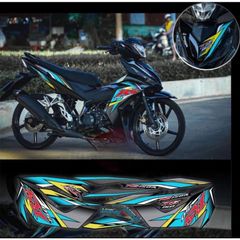 Tem rời winner Rs phối xanh đen