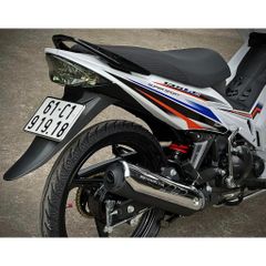 tem rời exciter 2010 trắng đen xanh đơn giản phối màu đẹp mắt , tem 3 lớp - Decal Cao Cấp Nhất