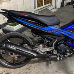Tem Rời Exciter 150 2022 Đen Xanh Gp  - Decal In Chất Lượng