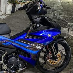Tem Rời Exciter 150 2022 Đen Xanh Gp  - Decal In Chất Lượng
