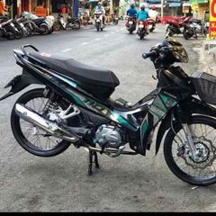 Tem Rời Honda Wave Blade 110 Dán Xe Đen - Chất Liệu Crom Cao Cấp  - Decal In Chất Lượng