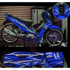 tem rời Sirius R hoa văn phối nhiều màu xe