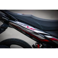 Tem Rời Dán Xe Exciter 135 2011 Mẫu LC 2020 Bạc Đỏ Đen Cực Chất, Hàng 3 Lớp Chất Lượng Cao Quyen Decal