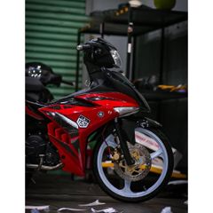 tem rời exciter 150 đỏ đen mẫu y15zr ( Thịnh Hành ) - Decal Cao Cấp Nhất