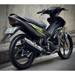 [FreeShip] [Ảnh thật] Tem rời Exciter 2010 - Mẫu LC135 tổ ong xám xanh - Chuẩn From cực đẹp Quyen Decal
