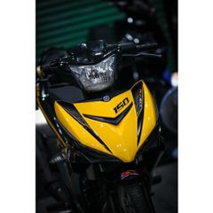 tem rời exciter 150 vàng đen mẫu  y15zr đẹp , tem 3 lớp không bày màu - Decal Cao Cấp Nhất