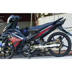 Tem Rời Yamaha Exciter 135 LC Đỏ Đen  - Decal In Chất Lượng
