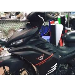Tem Ex 135 LTD 2011 Dán Xe Đen Nhám  - Decal In Chất Lượng