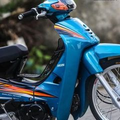 [FreeShip] [Ảnh thật] Tem rời Wave 110 - Mẫu tem xanh đen nổi bật - Chuẩn From cực đẹp Quyen Decal