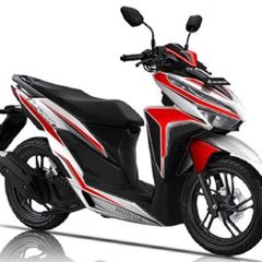 Tem Rời Honda Vario 150 Dán Xe Trắng Phối Đỏ