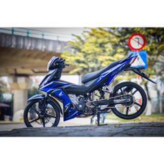 Tem Rời Dán Xe Winner V1 Mẫu GTR Zin 2018 Chữ RS 150R Xanh Đen Cực Đẹp, Hàng 3 Lớp Chất Lượng Cao Quyen Decal