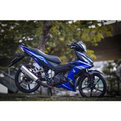 Tem Rời Dán Xe Winner V1 Mẫu GTR Zin 2018 Chữ RS 150R Xanh Đen Cực Đẹp, Hàng 3 Lớp Chất Lượng Cao Quyen Decal