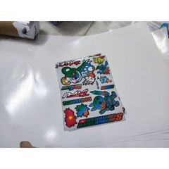 Tem sticker gấu quỷ bạo lực mã 201