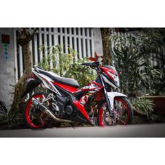 Tem Rời Dán Xe Sonic Mẫu Đỏ Trắng Đen Chữ Sonic 150R Cực Đẹp, Hàng 3 Lớp Chất Lượng Cao Quyen Decal