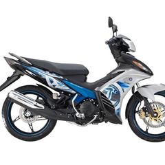 Tem Rời Ex 135 LC 2011 Dán Xe Trắng Xám Bạc
