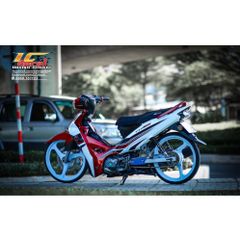 [Siêu Sale] [Giá hủy diệt] TEM RỜI mẫu Y11ZR 2022 cho Sirius xăng cơ đỏ trắng - không bay màu - dán chuẩn Quyen Decal