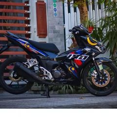 Tem Rời Honda Winner X V3 Phong Cách Cờ Malaysia  - Decal In Chất Lượng