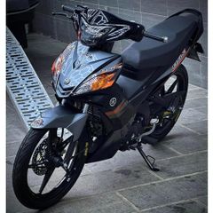 tem rời exciter 2010 cam đen cover đẹp , tem 3 lớp bền màu - Decal Cao Cấp Nhất