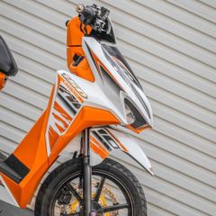 Tem Rời Honda Vario 150 Trắng Cam  - Decal In Chất Lượng