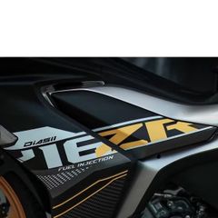 [FreeShip] [Siêu Sale] TEM RỜI mẫu Y16ZR vàng đồng cho Exciter 155 đen nhám - tem cao cấp không bay màu Quyen Decal
