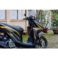 Tem Rời Dán Xe Vario 2018 Mẫu Chỉ Vàng Cam Cực Đẹp , Hàng 3 Lớp Chất Lượng Cao Quyen Decal