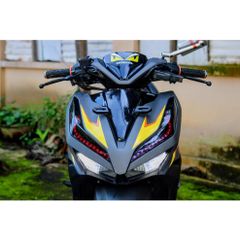 Tem Rời Dán Xe Vario 2018 Mẫu Chỉ Vàng Cam Cực Đẹp , Hàng 3 Lớp Chất Lượng Cao Quyen Decal
