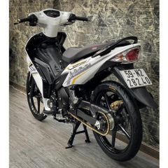 [FreeShip] [Ảnh thật] Tem rời Exciter 2009 - Mẫu Crypton - Tem trắng chỉ vàng nổi bật - Chuẩn From cực đẹp Quyen Decal