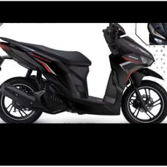 Tem Vario 125 Đỏ dán xe Đen